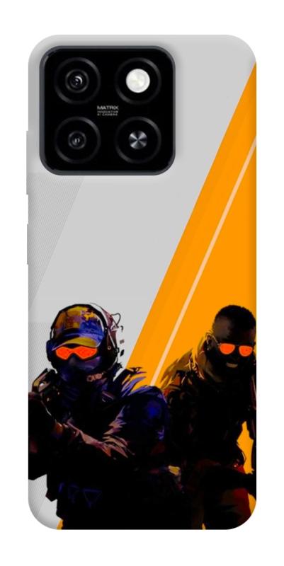 Чехол itsPrint Counter strike для ZTE Blade A55 4G, игры, купить оптом с доставкой