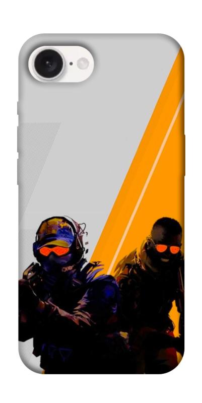 Чехол itsPrint Counter strike для Apple iPhone 16e (6.1"), игры, купить оптом с доставкой