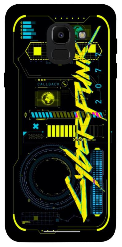 Чохол itsPrint Cyberpunk 2077 для Samsung J600F Galaxy J6 (2018), ігри, купити оптом з доставкою