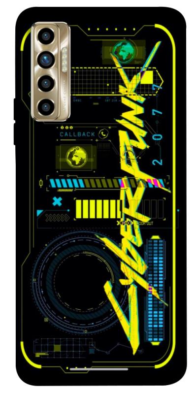 Чехол itsPrint Cyberpunk 2077 для TECNO Camon 17P, игры, купить оптом с доставкой