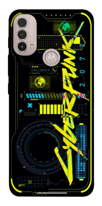 Чохол itsPrint Cyberpunk 2077 для Motorola Moto E40, ігри, купити оптом з доставкою