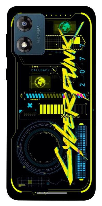 Чохол itsPrint Cyberpunk 2077 для Motorola Moto E13, ігри, купити оптом з доставкою