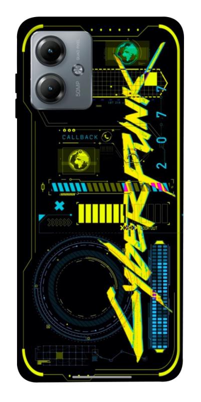 Чехол itsPrint Cyberpunk 2077 для Motorola Moto G14, игры, купить оптом с доставкой