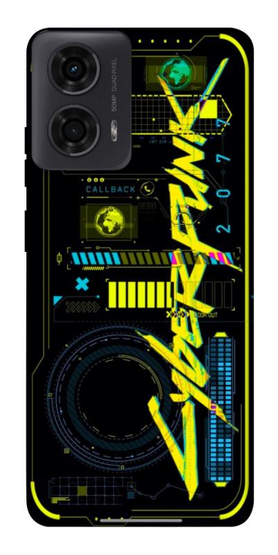Чехол itsPrint Cyberpunk 2077 для Motorola Moto G24, игры, купить оптом с доставкой