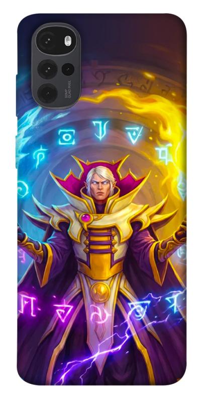 Чехол itsPrint Dota invoker для Motorola Moto G22, игры, купить оптом с доставкой