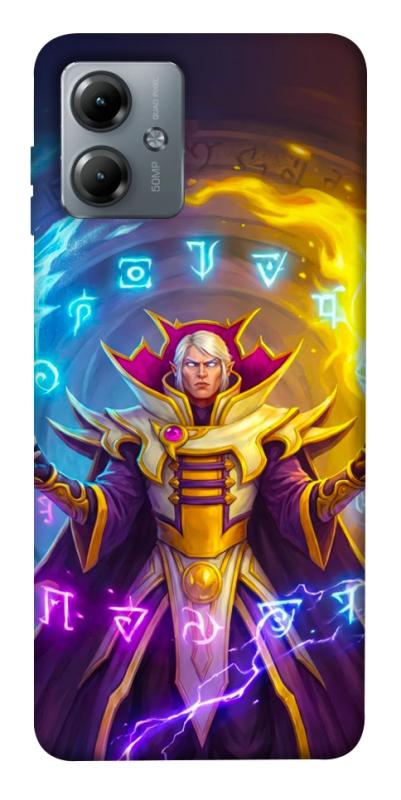 Чохол itsPrint Dota invoker для Motorola Moto G14, ігри, купити оптом з доставкою