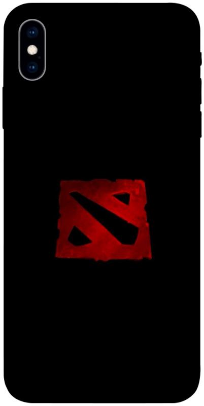Чохол itsPrint Dota Symbol для Apple iPhone X (5.8"), ігри, купити оптом з доставкою
