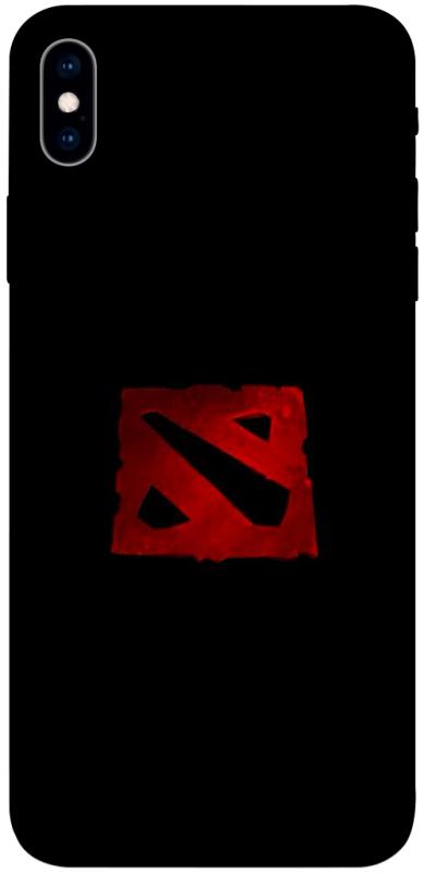 Чохол itsPrint Dota Symbol для Apple iPhone XS Max (6.5"), ігри, купити оптом з доставкою