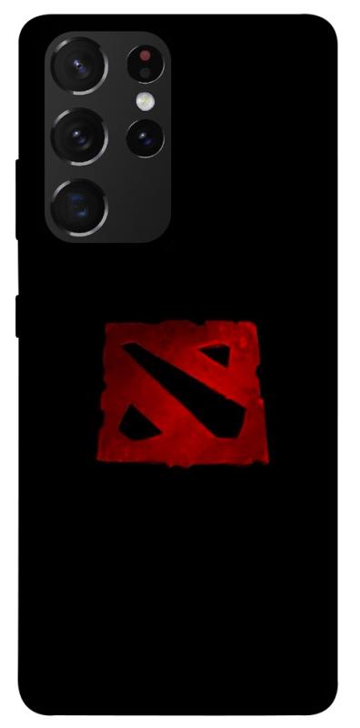 Чохол itsPrint Dota Symbol для Samsung Galaxy S21 Ultra, ігри, купити оптом з доставкою