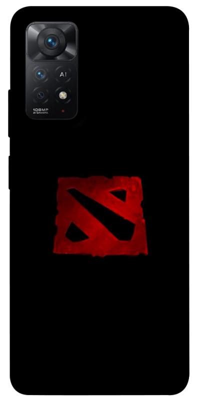 Чехол itsPrint Dota Symbol для Xiaomi Redmi Note 11 Pro 4G/5G, игры, купить оптом с доставкой