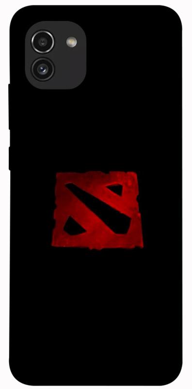 Чехол itsPrint Dota Symbol для Samsung Galaxy A03, игры, купить оптом с доставкой