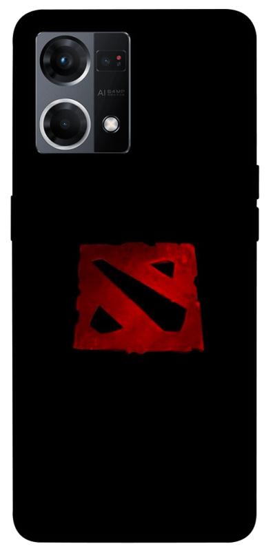 Чохол itsPrint Dota Symbol для Oppo Reno 7 4G, ігри, купити оптом з доставкою