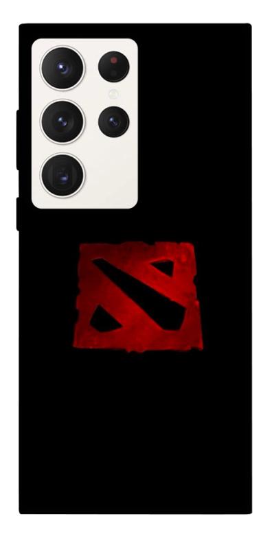 Чохол itsPrint Dota Symbol для Samsung Galaxy S23 Ultra, ігри, купити оптом з доставкою