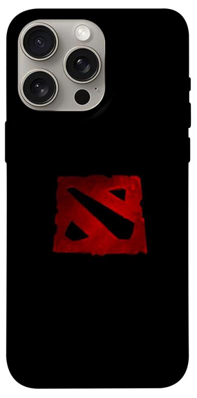 Чохол itsPrint Dota Symbol для Apple iPhone 15 Pro Max (6.7"), ігри, купити оптом з доставкою