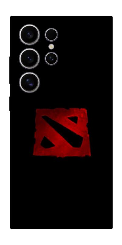 Чехол itsPrint Dota Symbol для Samsung Galaxy S25 Ultra, игры, купить оптом с доставкой