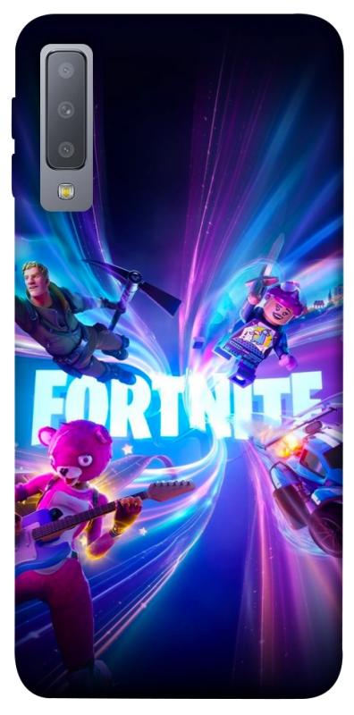 Чехол itsPrint Fortnite для Samsung A750 Galaxy A7 (2018), игры, купить оптом с доставкой