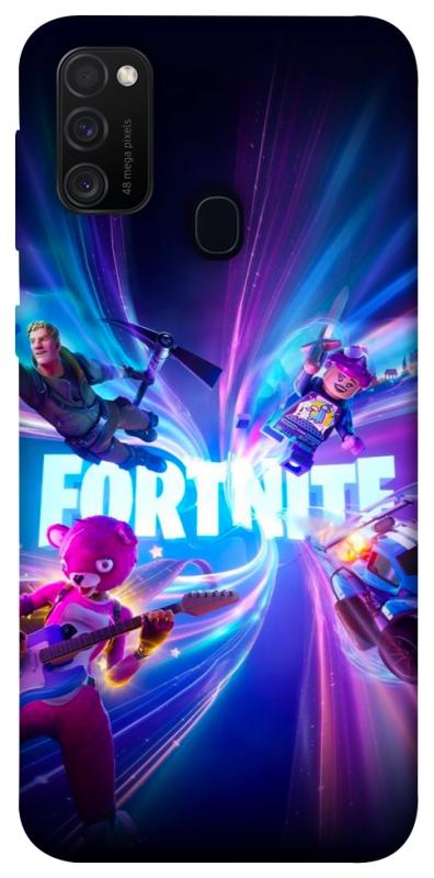 Чехол itsPrint Fortnite для Samsung Galaxy M30s / M21, игры, купить оптом с доставкой