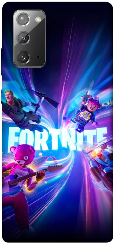 Чехол itsPrint Fortnite для Samsung Galaxy Note 20, игры, купить оптом с доставкой