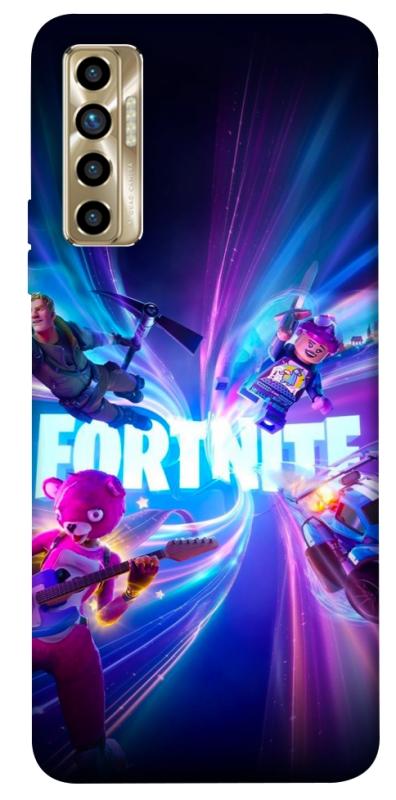 Чохол itsPrint Fortnite для TECNO Camon 17P, ігри, купити оптом з доставкою