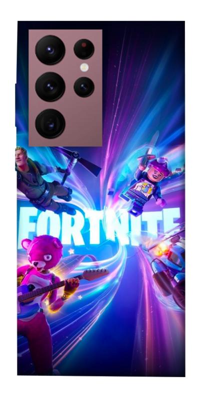 Чехол itsPrint Fortnite для Samsung Galaxy S22 Ultra, игры, купить оптом с доставкой