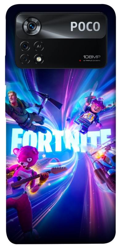 Чохол itsPrint Fortnite для Xiaomi Poco X4 Pro 5G, ігри, купити оптом з доставкою