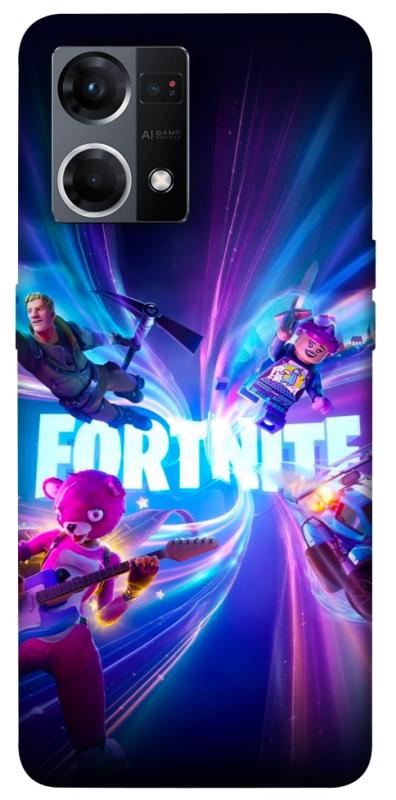 Чохол itsPrint Fortnite для Oppo Reno 7 4G, ігри, купити оптом з доставкою
