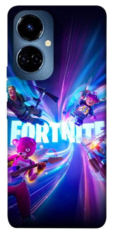 Чохол itsPrint Fortnite для TECNO Camon 19 (CI6n) / 19 Pro (CI8n), ігри, купити оптом з доставкою