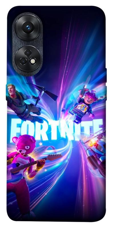 Чохол itsPrint Fortnite для Oppo Reno 8 T 4G, ігри, купити оптом з доставкою