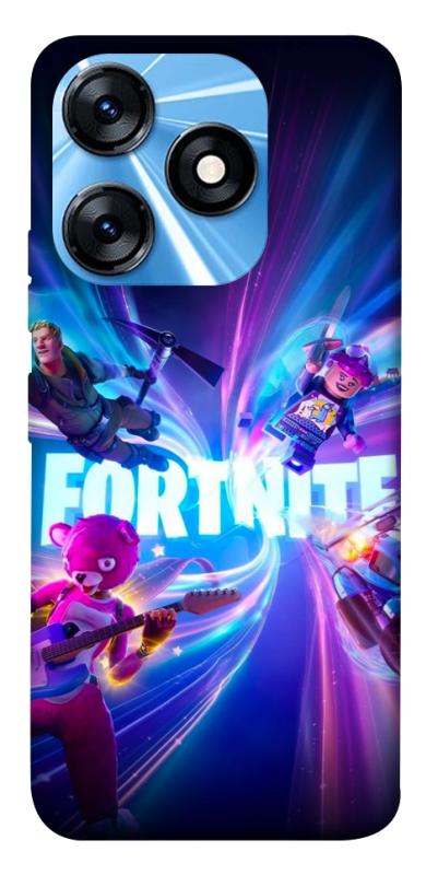 Чохол itsPrint Fortnite для TECNO Spark 10 Pro, ігри, купити оптом з доставкою
