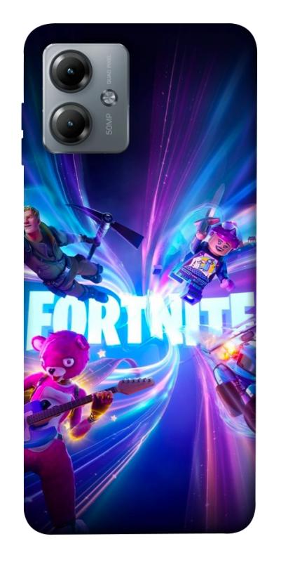 Чохол itsPrint Fortnite для Motorola Moto G14, ігри, купити оптом з доставкою
