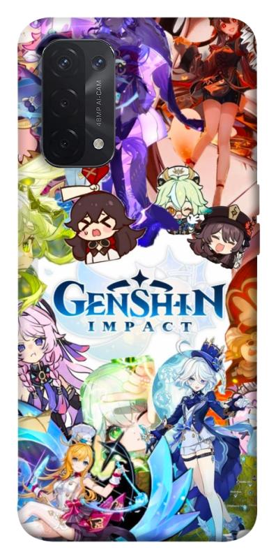 Чохол itsPrint Genshin impact для Oppo A54 4G, ігри, купити оптом з доставкою