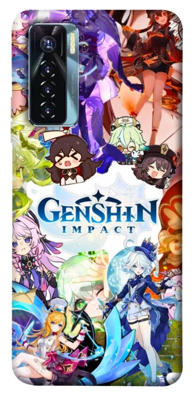 Чохол itsPrint Genshin impact для TECNO Camon 17 Pro, ігри, купити оптом з доставкою
