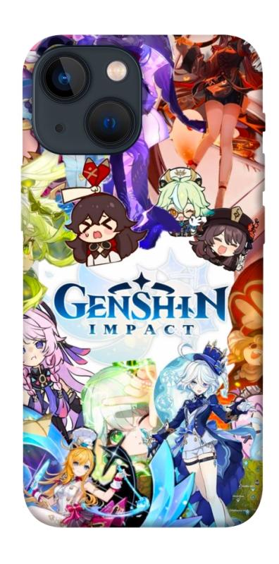 Чохол itsPrint Genshin impact для Apple iPhone 13 mini (5.4"), ігри, купити оптом з доставкою