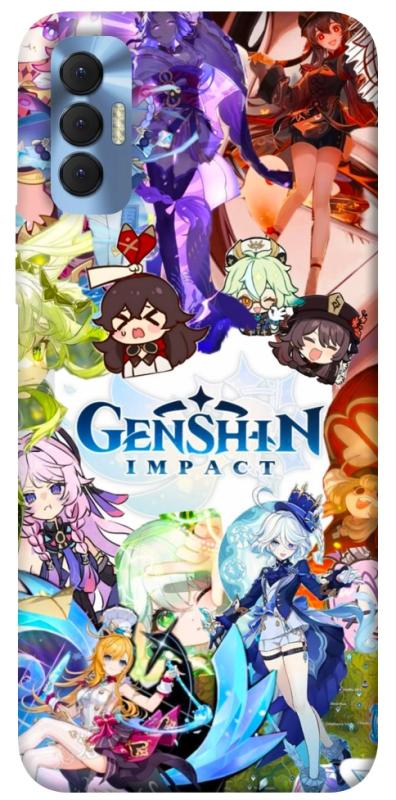Чохол itsPrint Genshin impact для TECNO Spark 8P, ігри, купити оптом з доставкою