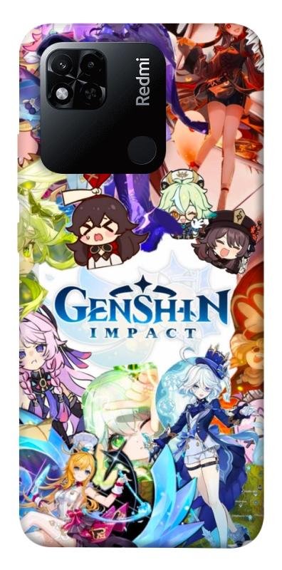 Чохол itsPrint Genshin impact для Xiaomi Redmi 10A, ігри, купити оптом з доставкою
