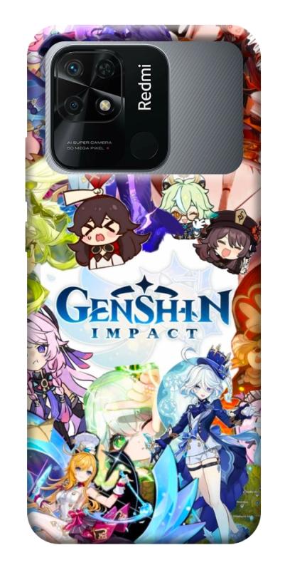 Чехол itsPrint Genshin impact для Xiaomi Redmi 10C, игры, купить оптом с доставкой