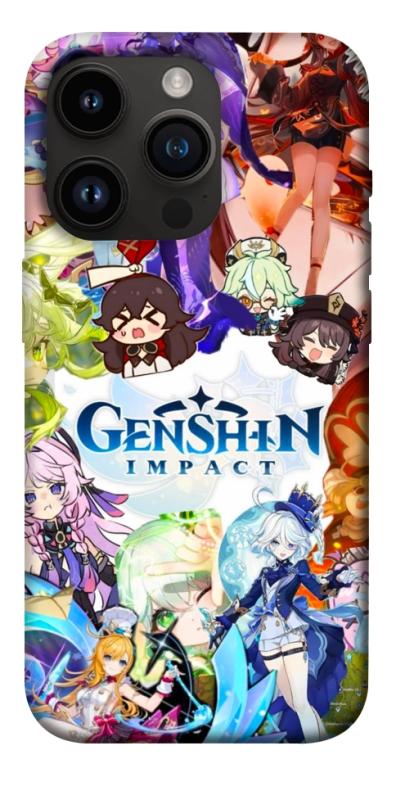 Чохол itsPrint Genshin impact для Apple iPhone 14 Pro (6.1"), ігри, купити оптом з доставкою