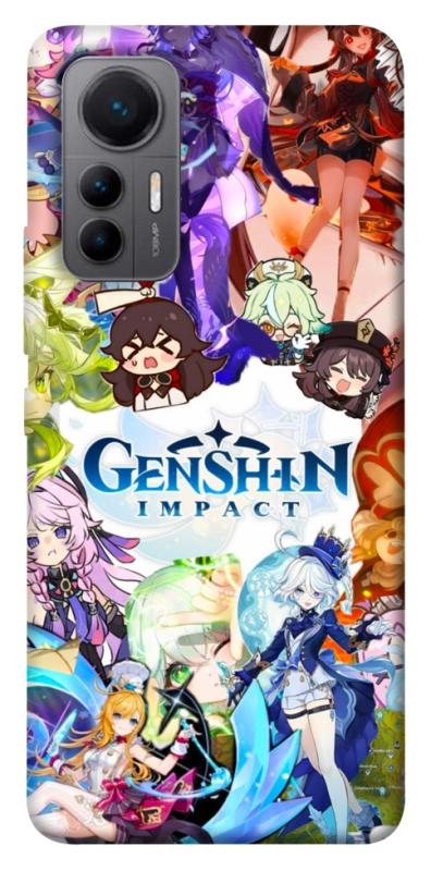 Чохол itsPrint Genshin impact для Xiaomi 12 Lite, ігри, купити оптом з доставкою