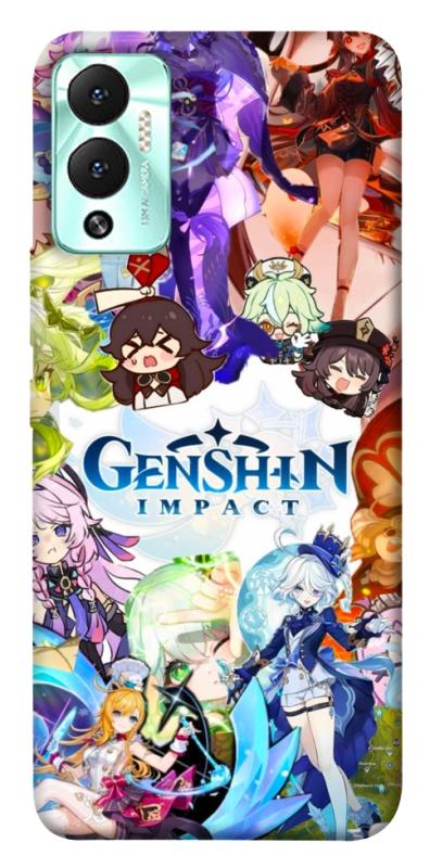 Чохол itsPrint Genshin impact для Infinix Hot 12 Play, ігри, купити оптом з доставкою