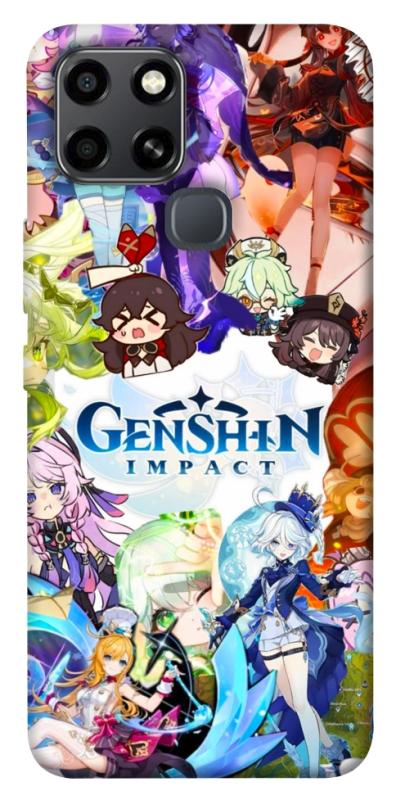 Чохол itsPrint Genshin impact для Infinix Smart 6, ігри, купити оптом з доставкою
