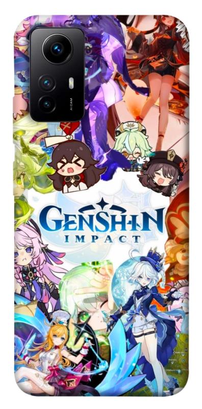 Чохол itsPrint Genshin impact для Xiaomi Redmi Note 12S, ігри, купити оптом з доставкою
