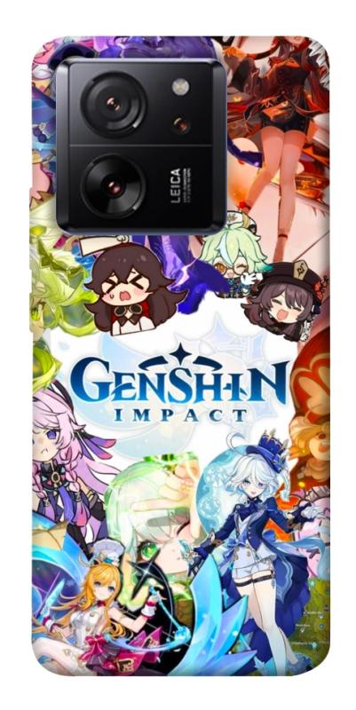 Чохол itsPrint Genshin impact для Xiaomi 13T, ігри, купити оптом з доставкою