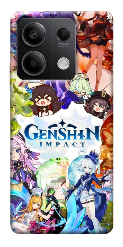 Чехол itsPrint Genshin impact для Xiaomi Redmi Note 13 5G, игры, купить оптом с доставкой