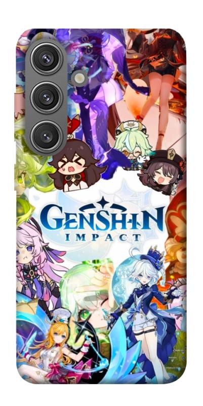 Чохол itsPrint Genshin impact для Samsung Galaxy S24+, ігри, купити оптом з доставкою