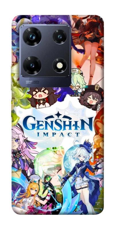 Чохол itsPrint Genshin impact для Infinix Note 30 Pro, ігри, купити оптом з доставкою