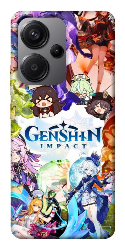 Чохол itsPrint Genshin impact для Xiaomi Redmi Note 13 Pro+, ігри, купити оптом з доставкою