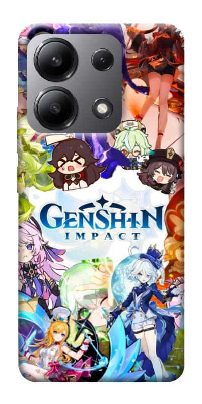 Чехол itsPrint Genshin impact для Xiaomi Redmi Note 13 4G, игры, купить оптом с доставкой