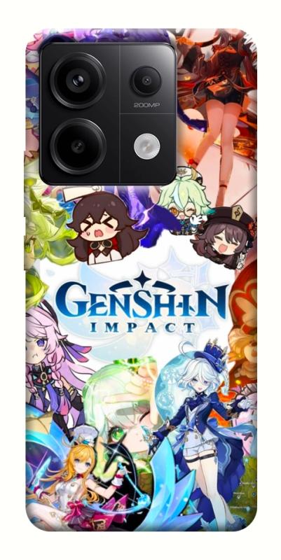 Чехол itsPrint Genshin impact для Xiaomi Redmi Note 13 Pro 4G, игры, купить оптом с доставкой