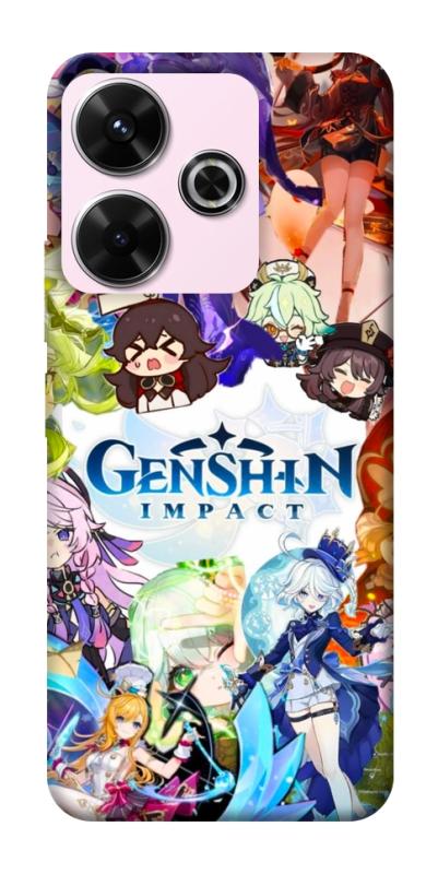 Чохол itsPrint Genshin impact для Xiaomi Redmi 13 4G / Poco M6 4G, ігри, купити оптом з доставкою