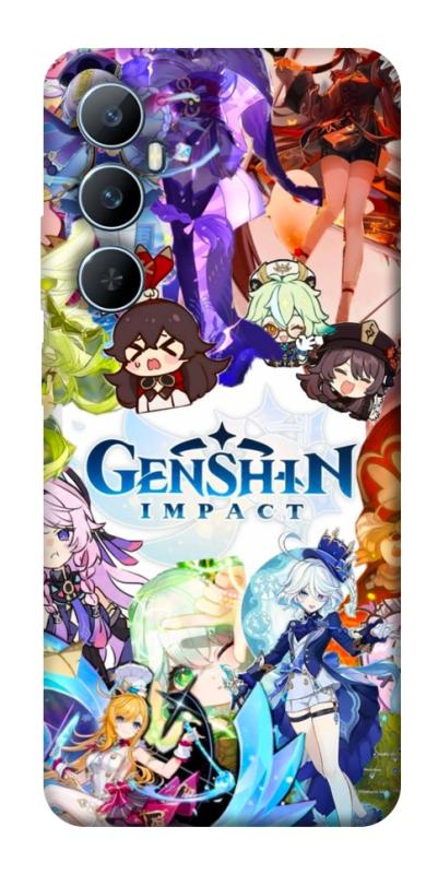 Чехол itsPrint Genshin impact для Realme C65 4G, игры, купить оптом с доставкой